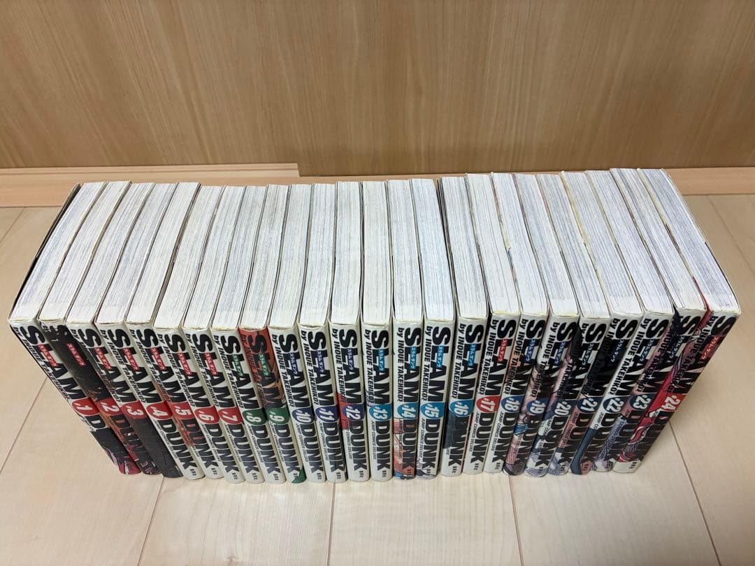 SLAM DUNK 全巻セット 1-24巻 - メルカリ