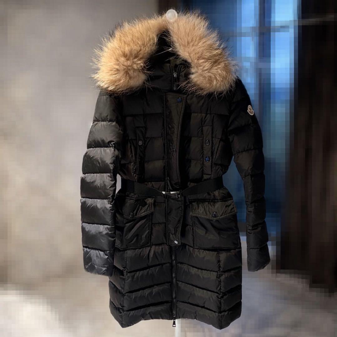 【本日中限定値下げ‼️】モンクレールクロエKHLOE リアルファーダウンジャケット 安心の直営店買付】MONCLER モンクレール Khloe (MONCLER/ダウン