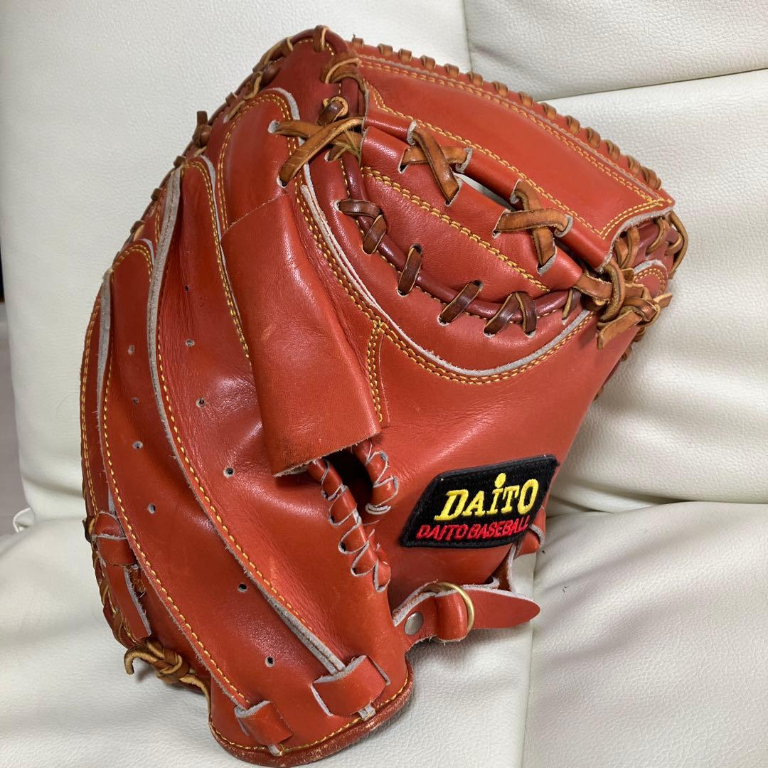 レア❗️ ダイトー　キャッチャーミット　DAITO 野球　キャンミ 硬式ミット/硬式野球/ダイトベースボール