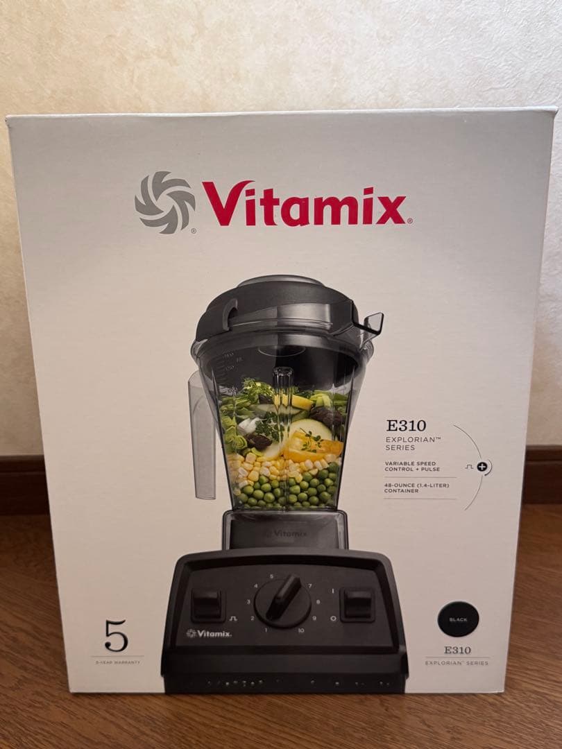 新品未開封 バイタミックス E310 ブラック Vitamix ブレンダー Amazon | 【公式】Vitamix E310 ブラック ミキサー 限定特典付き 1台8
