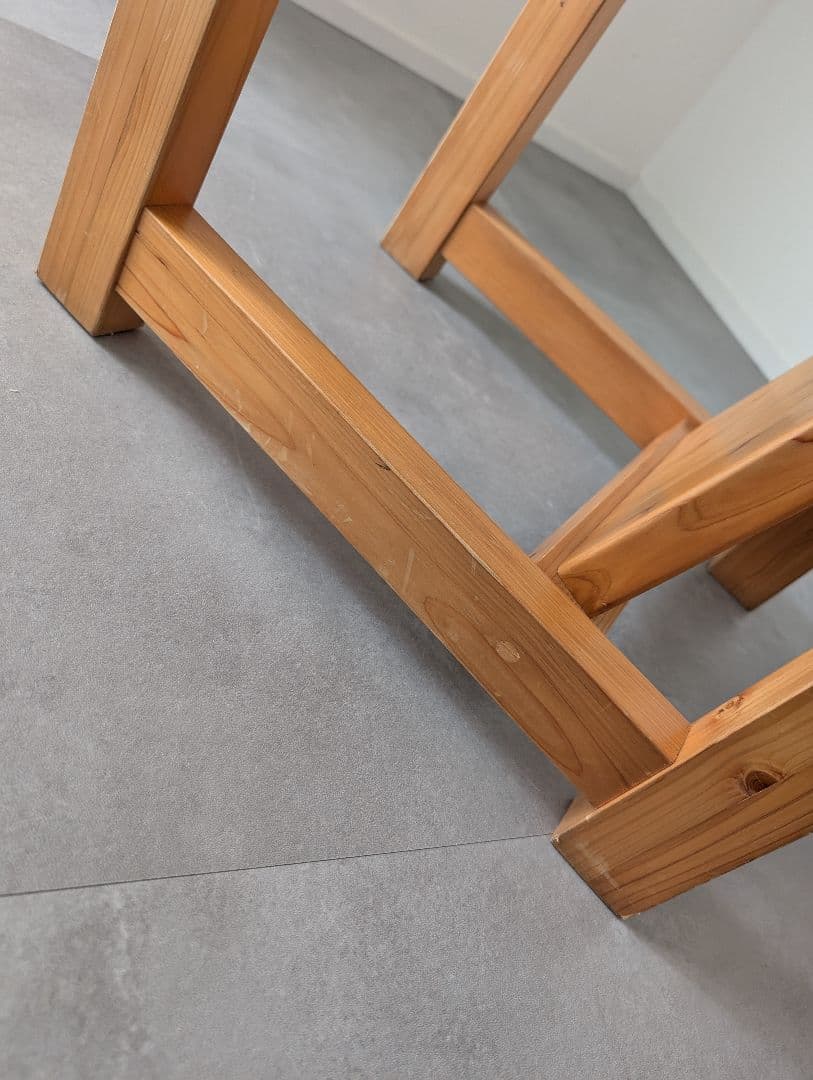 USED/無垢材 チェア フレンチミッドセンチュリー 北欧モダン ②の通販
