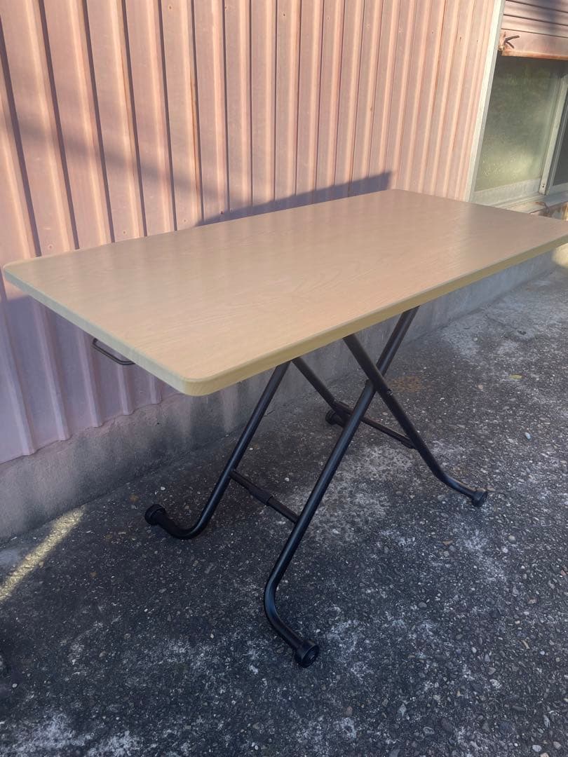 ニトリ　リフトテーブル　昇降テーブル 楽天市場】5段階昇降テーブル （リフティングテーブル） ニトリ