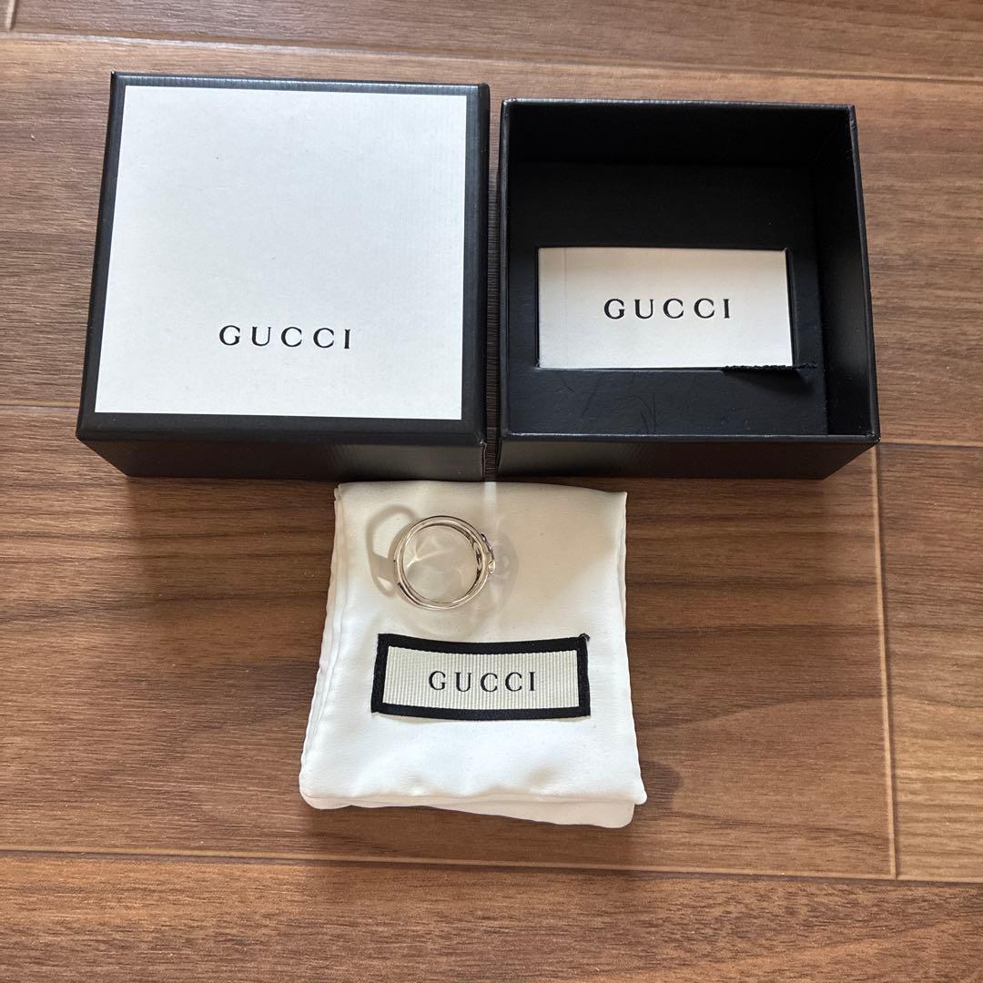 ゲ*り様 GUCCI ダブルGロゴ シルバーリング　シルバー925 サイズ17 楽天市場】グッチ リング（サイズ（指輪）17号）の通販