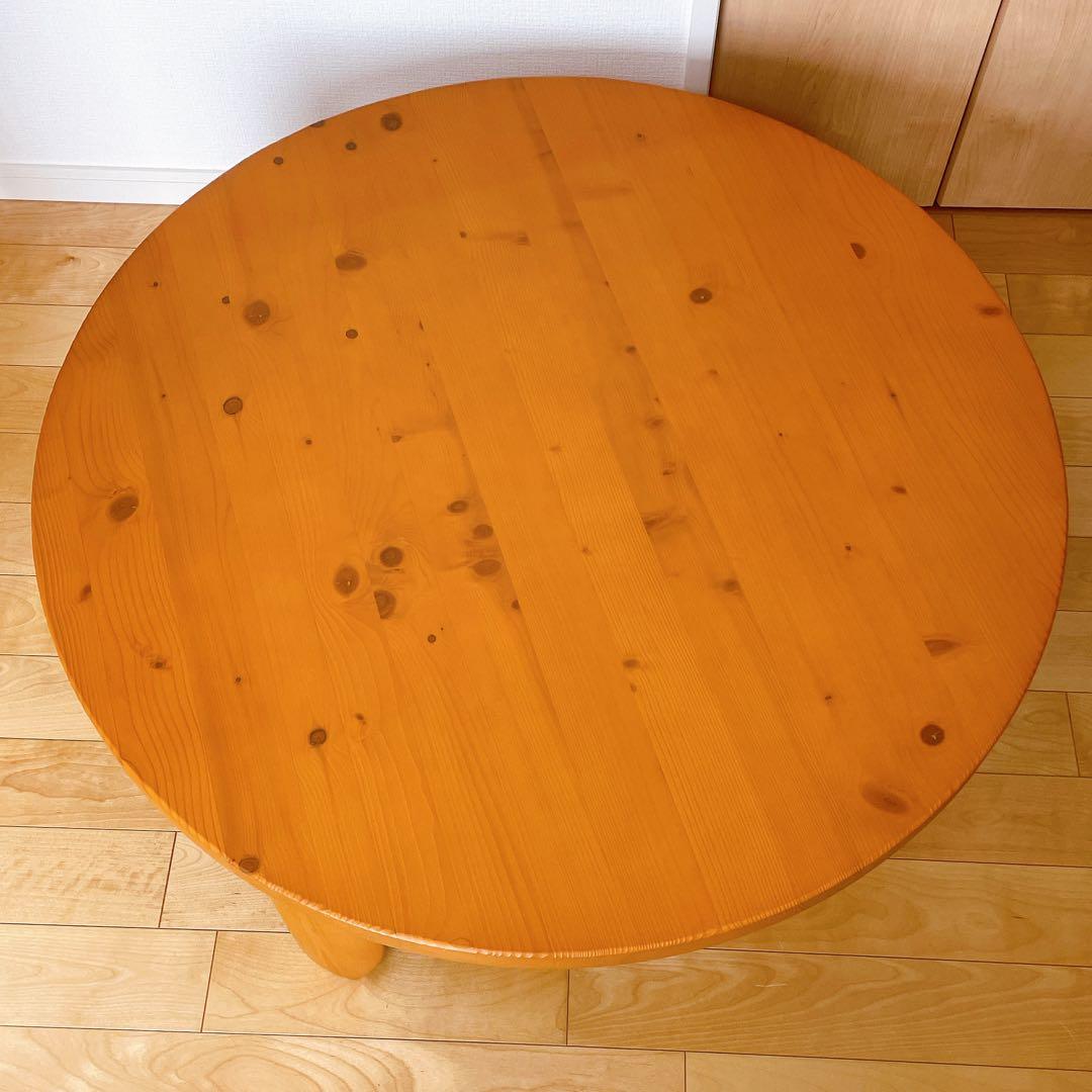 NITORI ニトリ スコッチ100 円卓 テーブル 天然木 折りたたみ - メルカリ