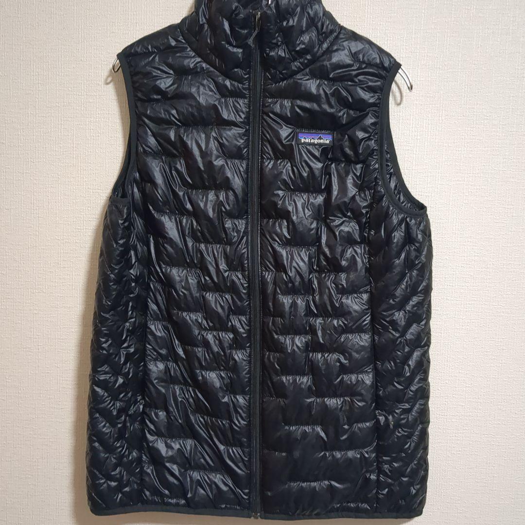 patagonia 黒 ダウンベスト Lサイズ patagonia（パタゴニア） ダウン アウター ナノ パフ ベスト メンズ